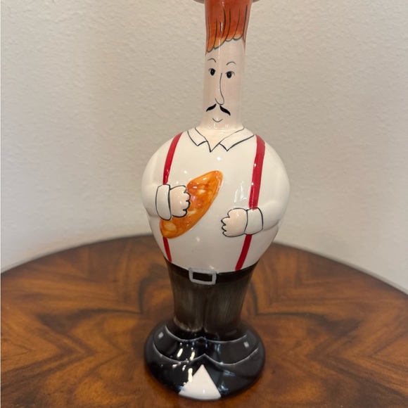 Chef Themed Decorative Olive Oil Dispenser - Never Used - Picture 5 of 9